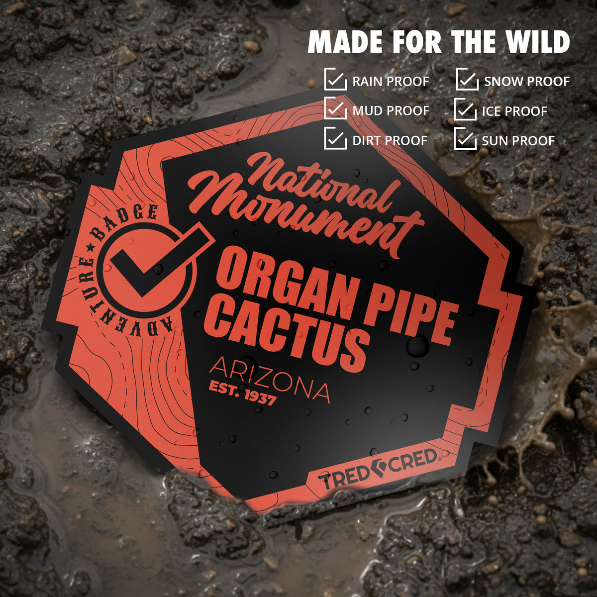 Sticker: Organ Pipe Cactus National Monument