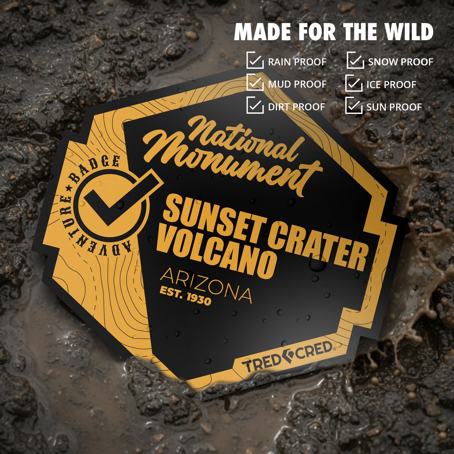 Sticker: Sunset Crater Volcano National Monument