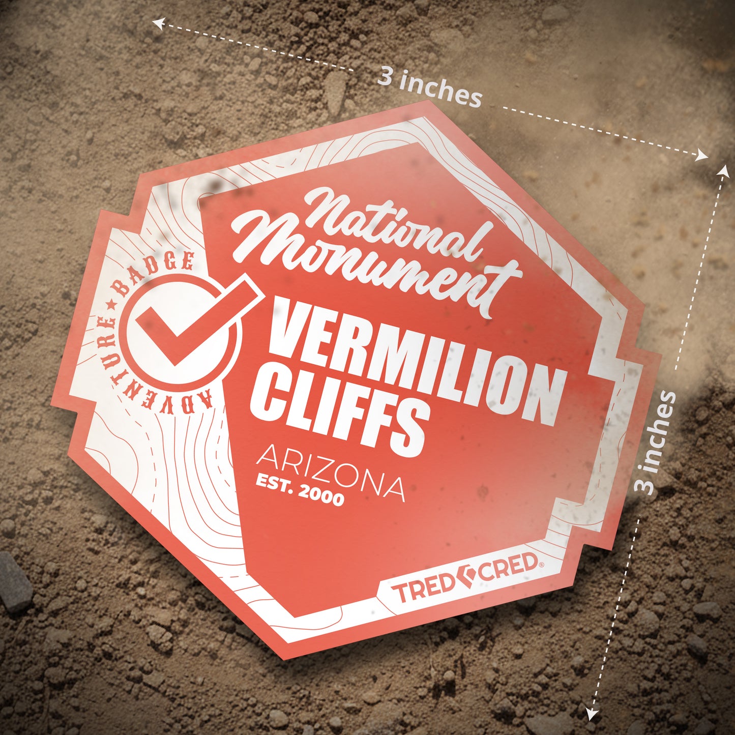 Sticker: Vermilion Cliffs National Monument