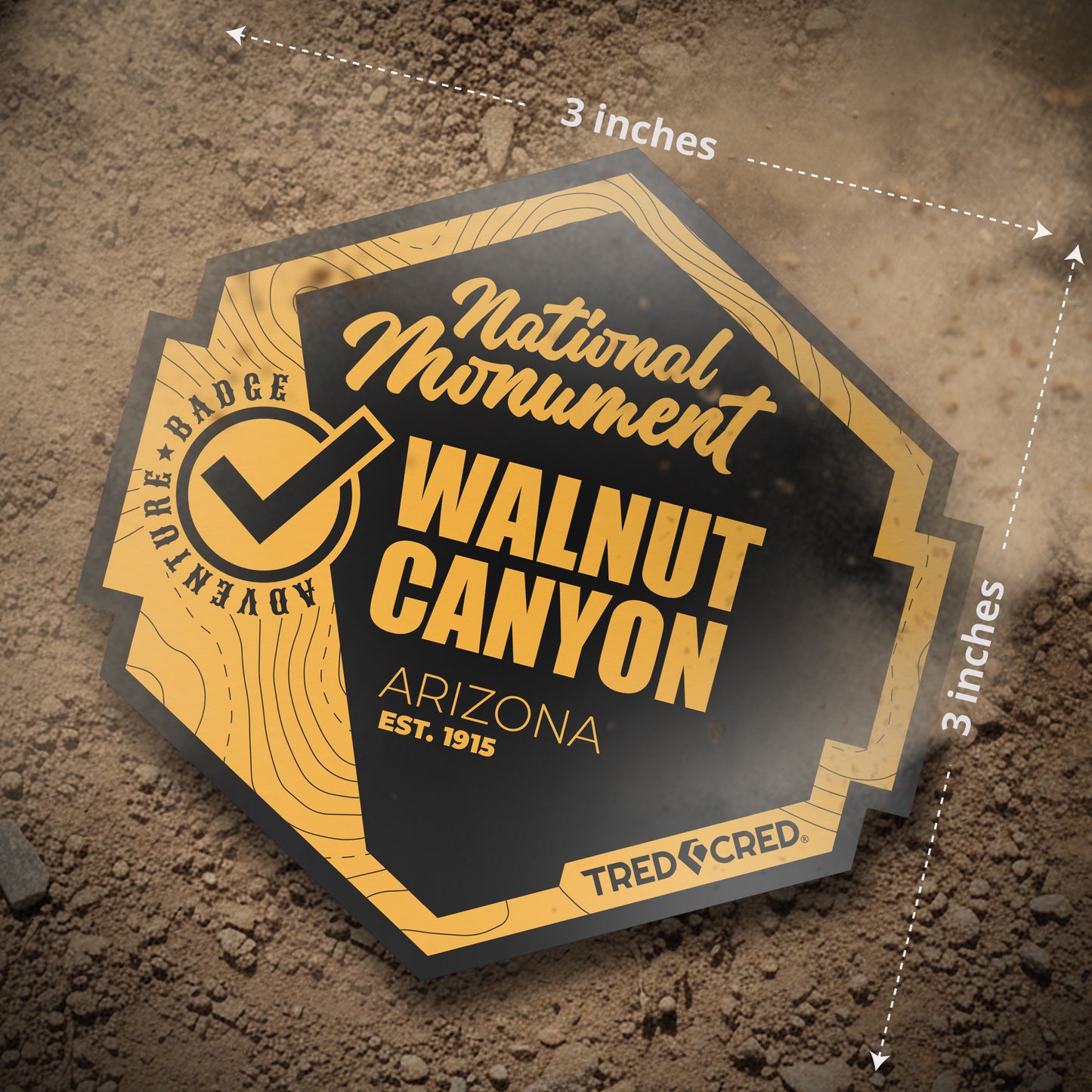 Sticker: Walnut Canyon National Monument