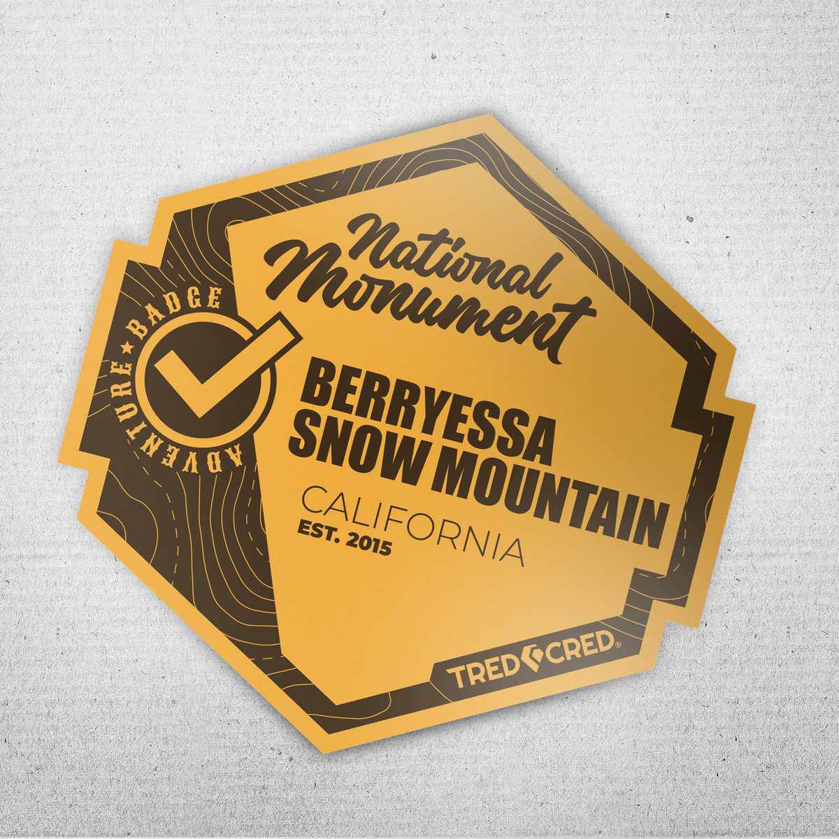 Sticker: Berryessa Snow Mountain National Monument