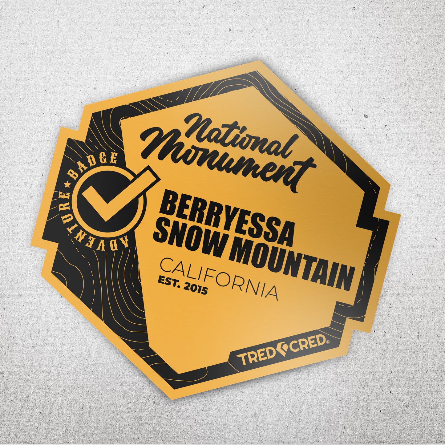 Sticker: Berryessa Snow Mountain National Monument