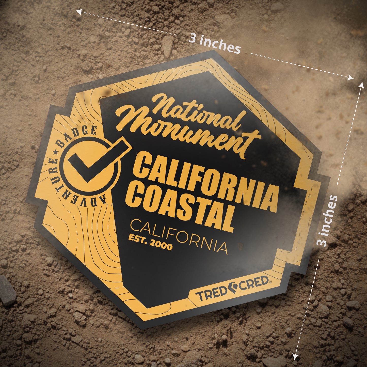Sticker: California Coastal National Monument