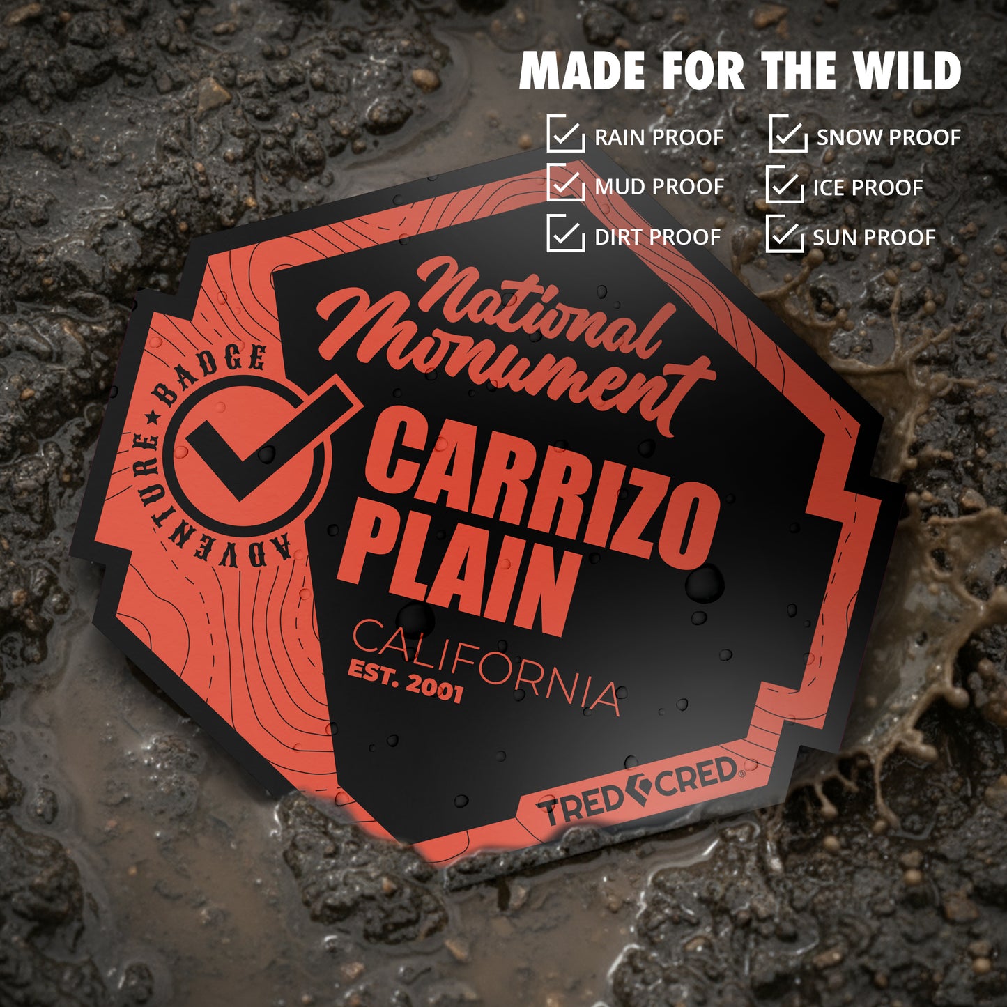 Sticker: Carrizo Plain National Monument