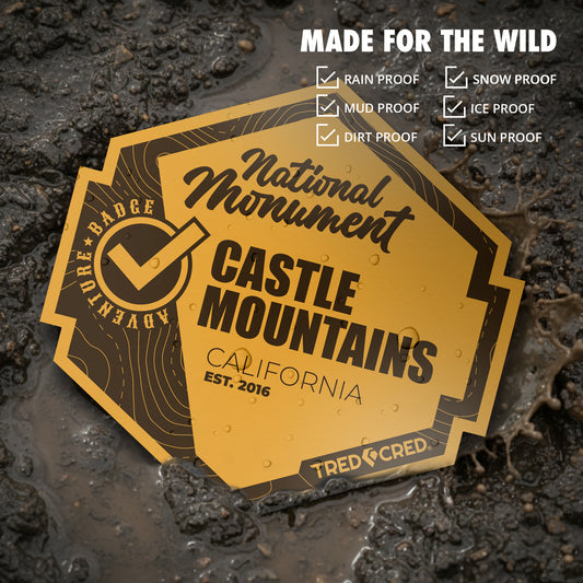Sticker: Castle Mountains National Monument