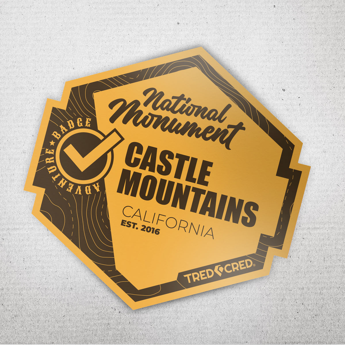 Sticker: Castle Mountains National Monument