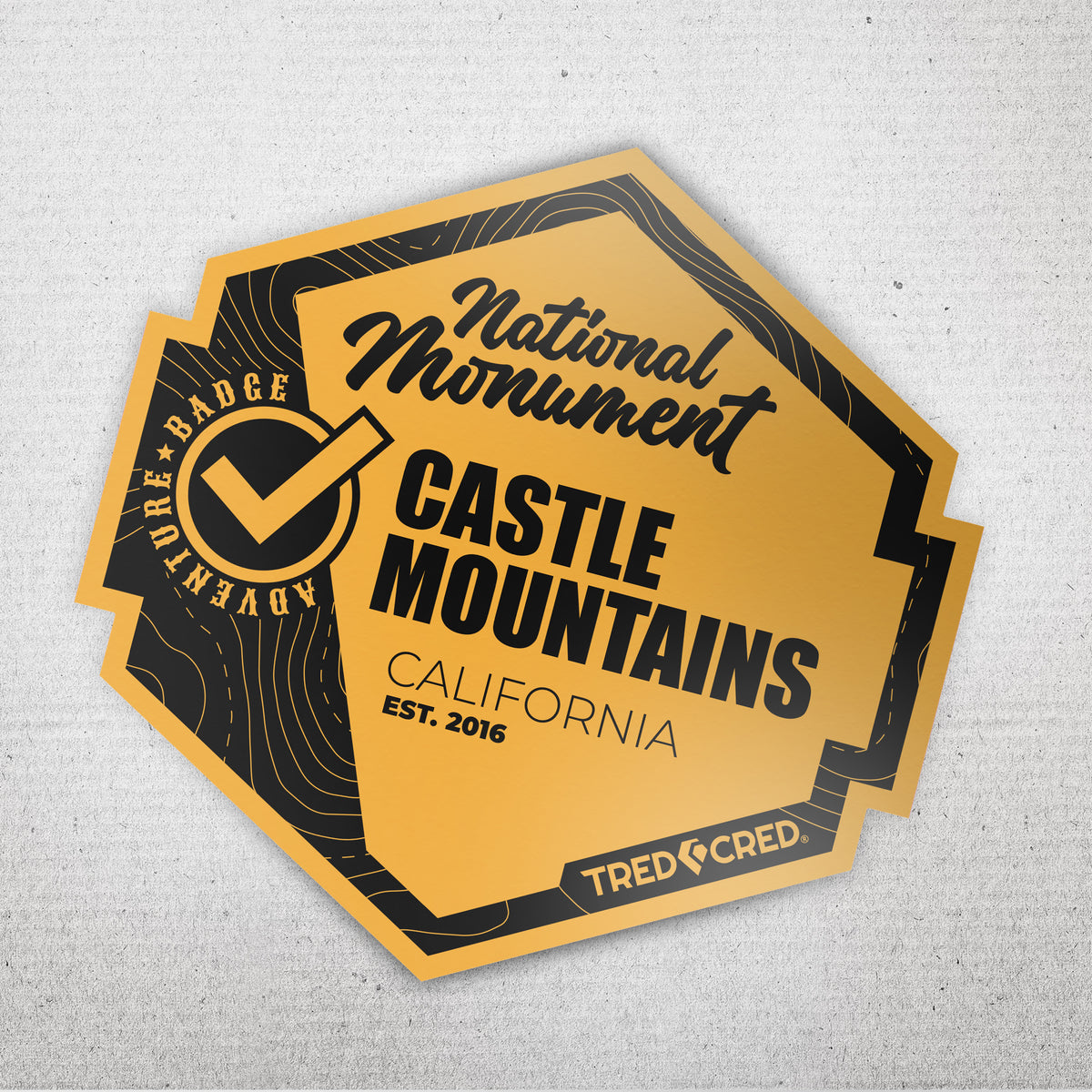 Sticker: Castle Mountains National Monument