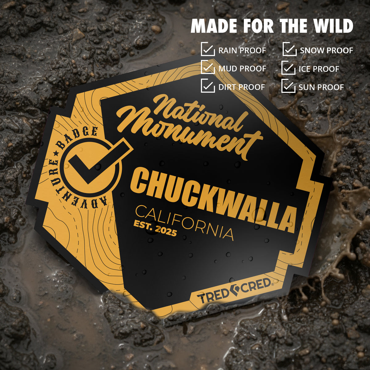 Sticker: Chuckwalla National Monument