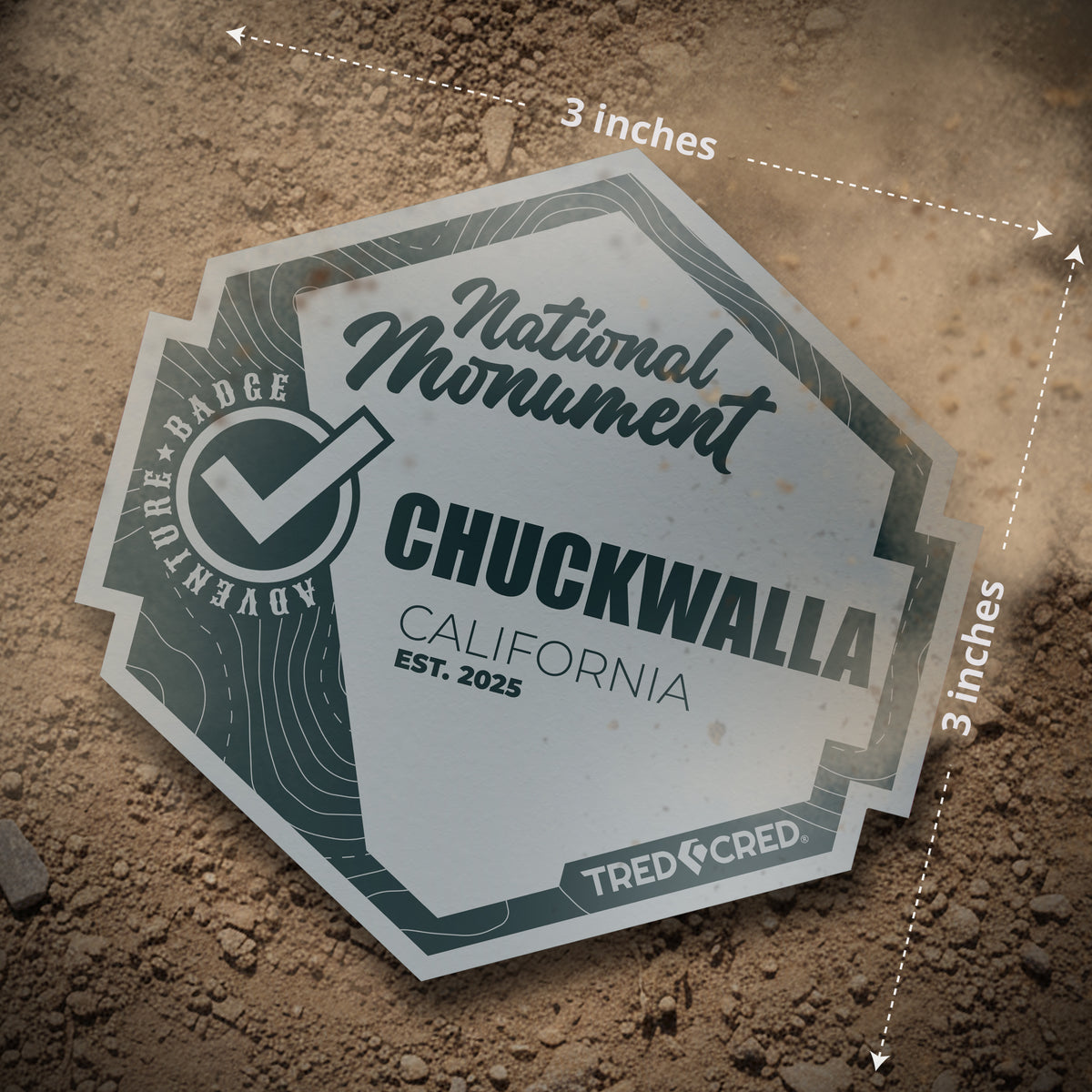Sticker: Chuckwalla National Monument