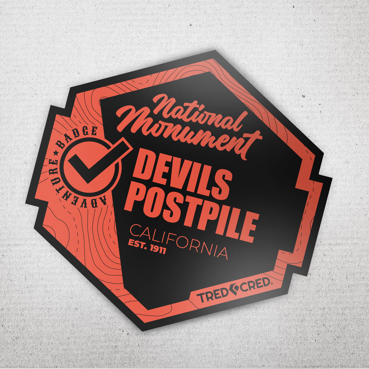 Sticker: Devils Postpile National Monument