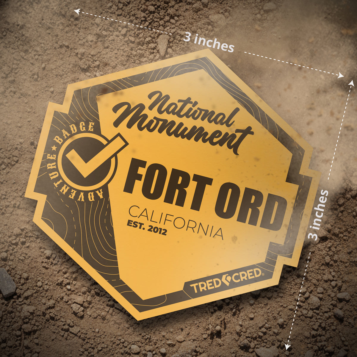 Sticker: Fort Ord National Monument