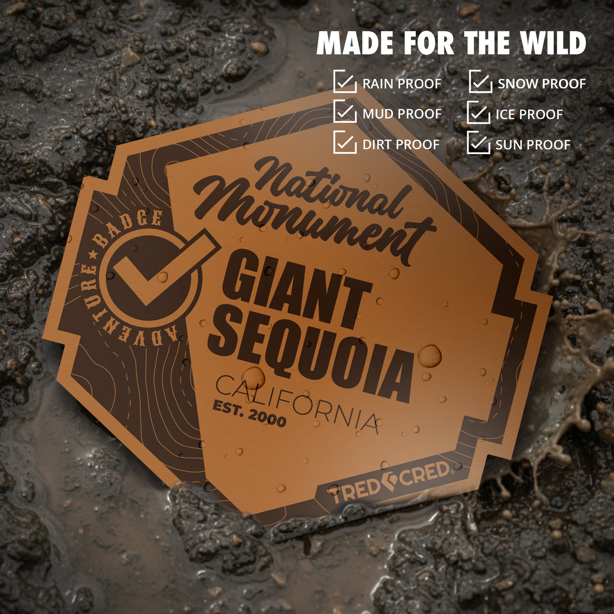 Sticker: Giant Sequoia National Monument