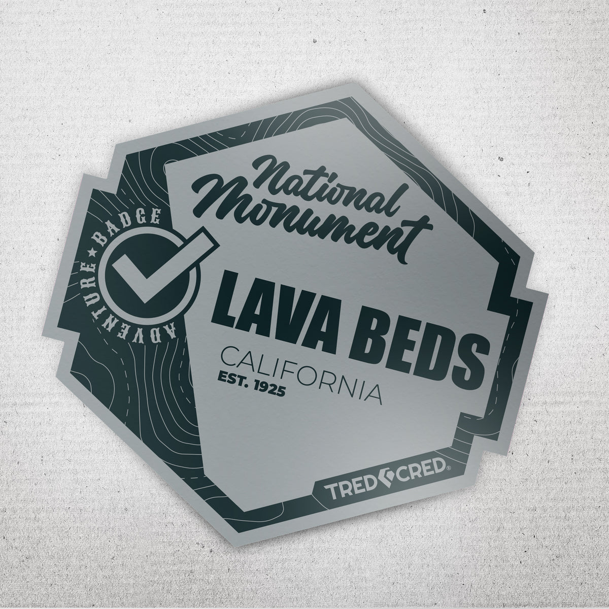 Sticker: Lava Beds National Monument