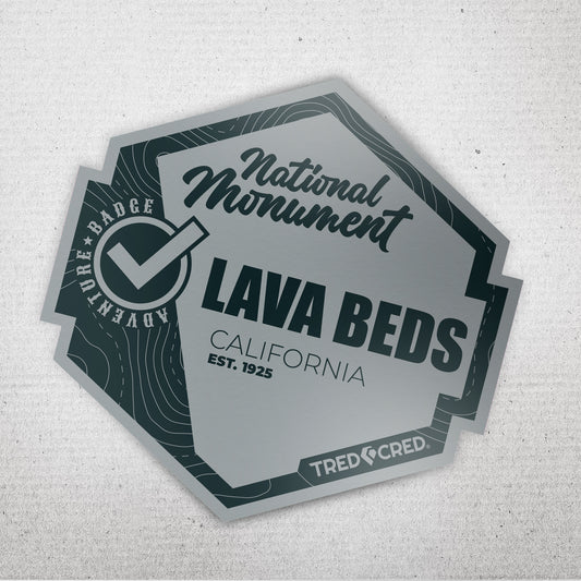 Sticker: Lava Beds National Monument