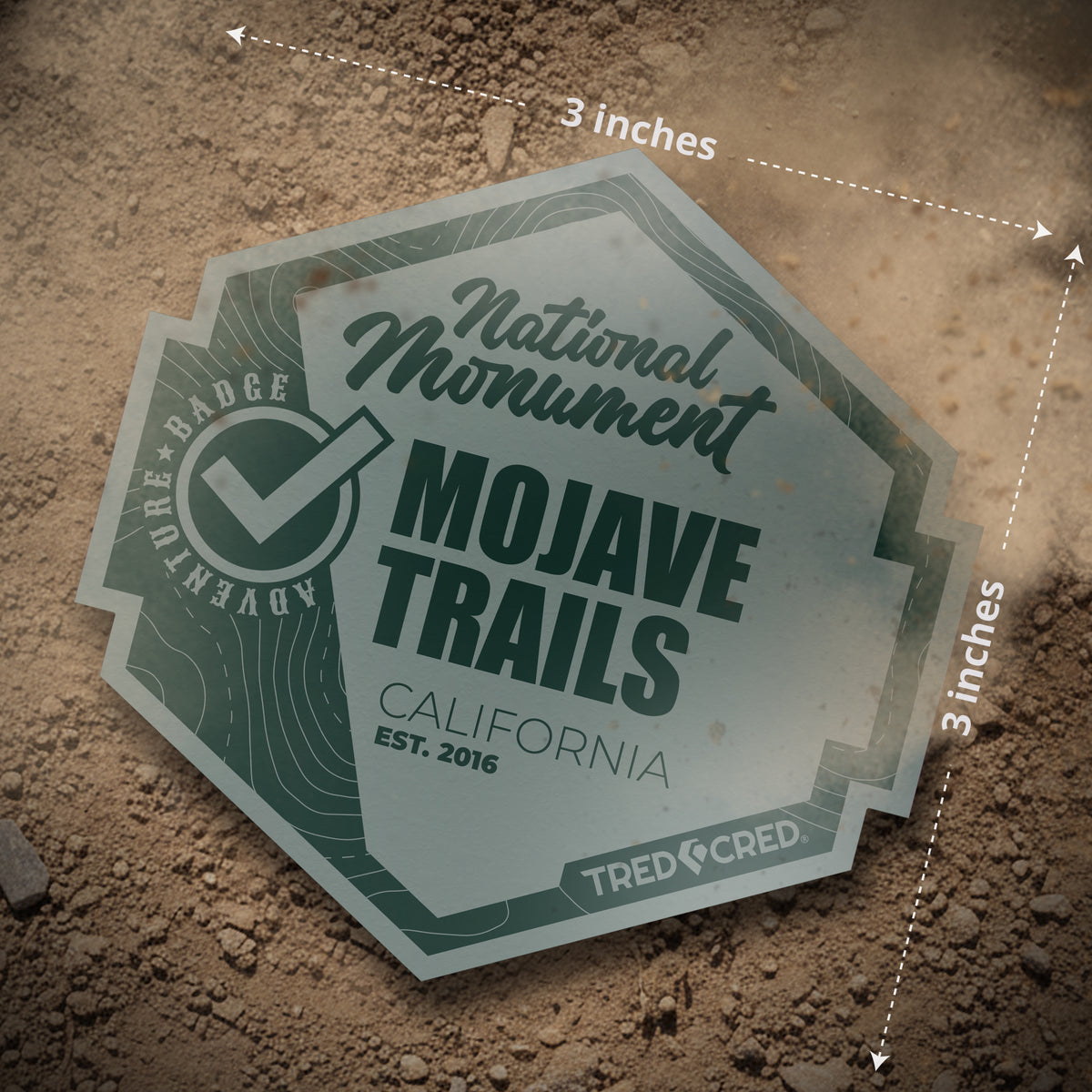 Sticker: Mojave Trails National Monument