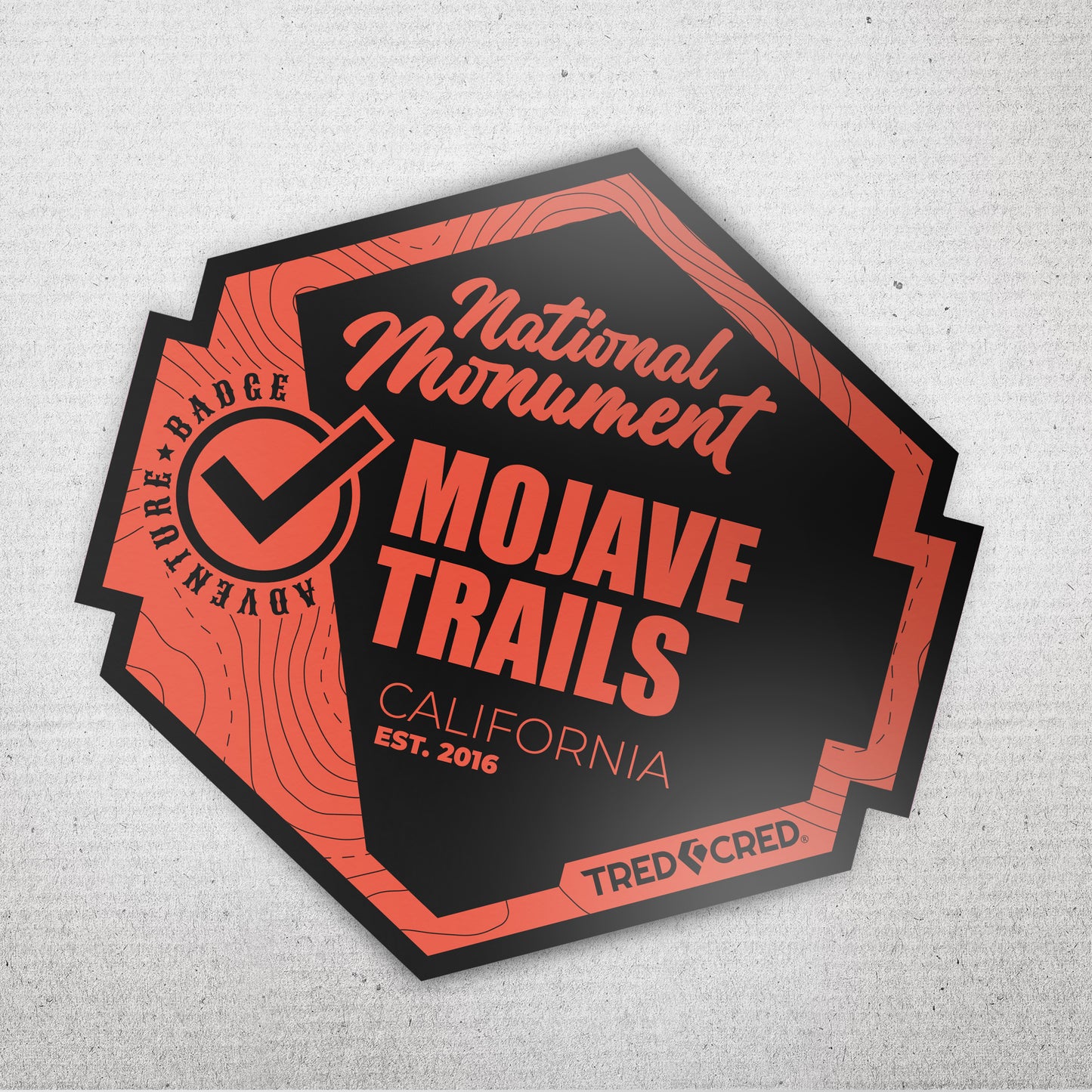 Sticker: Mojave Trails National Monument