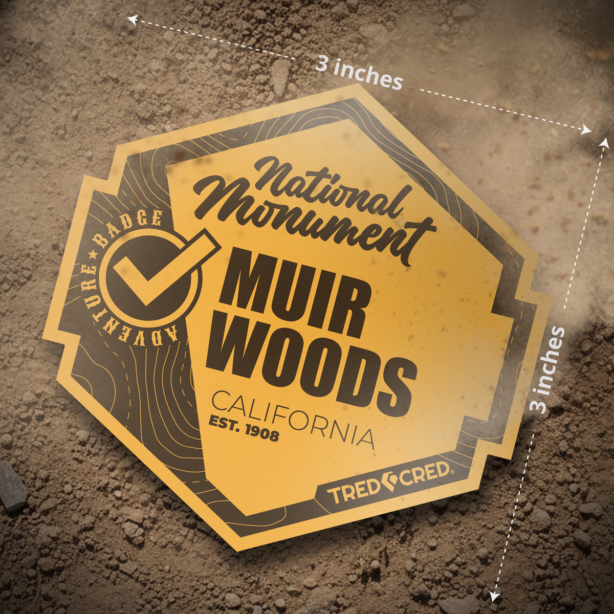 Sticker: Muir Woods National Monument