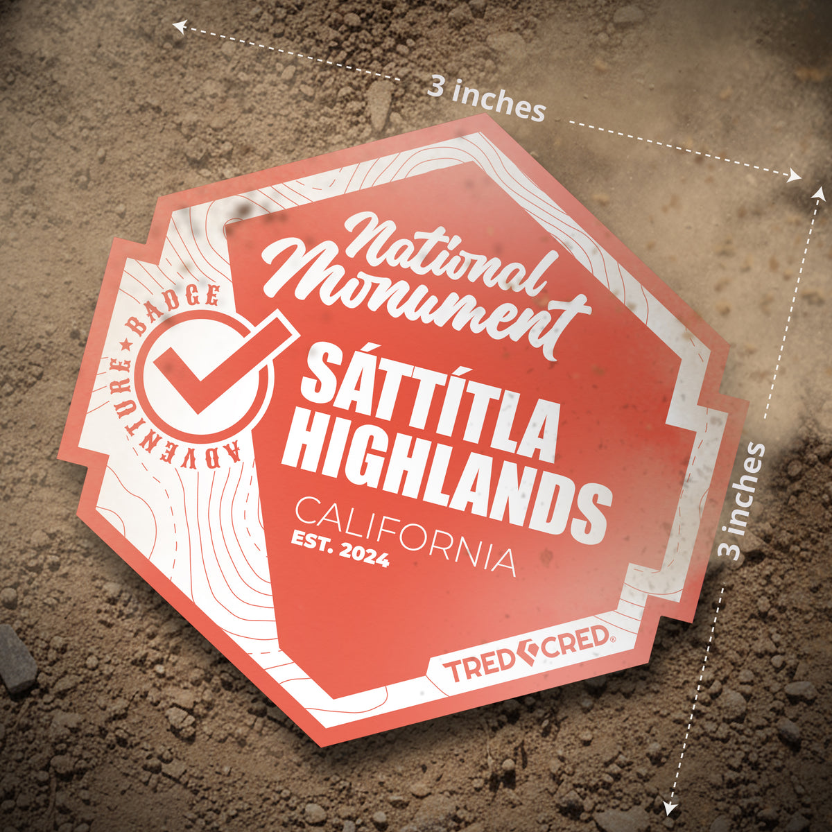 Sticker: Sáttítla Highlands National Monument