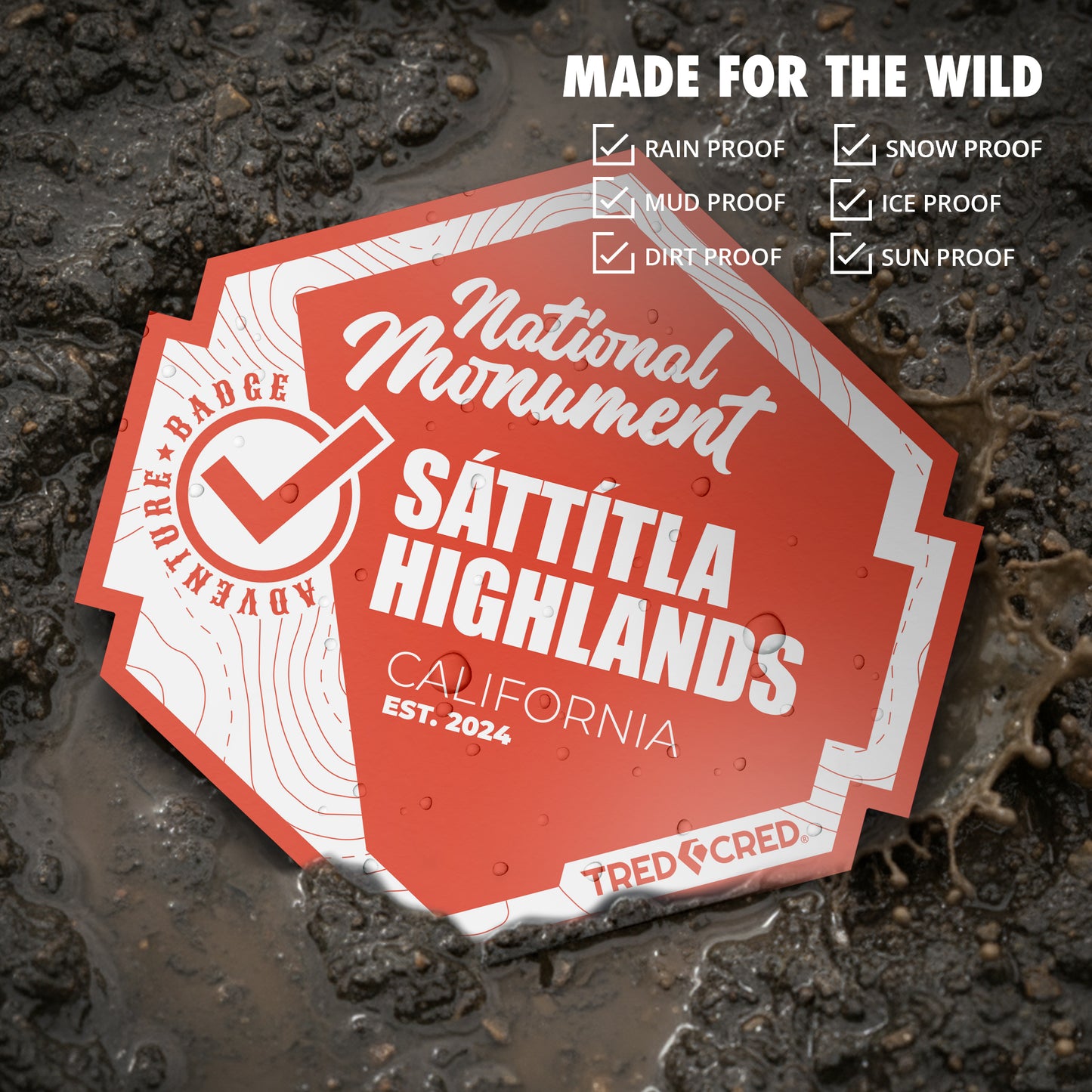 Sticker: Sáttítla Highlands National Monument