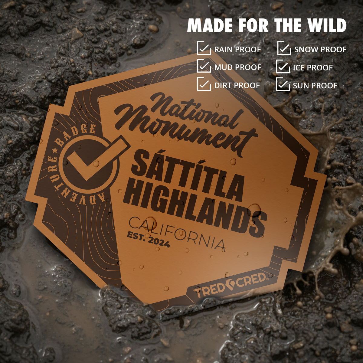 Sticker: Sáttítla Highlands National Monument