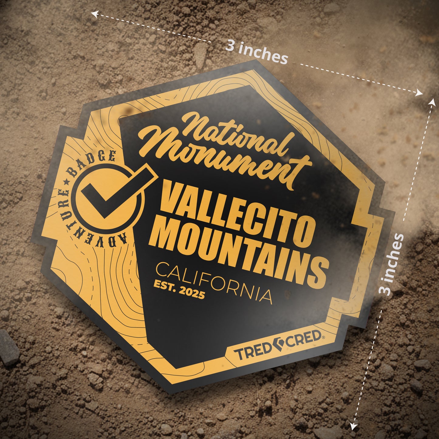 Sticker: Vallecito Mountains National Monument