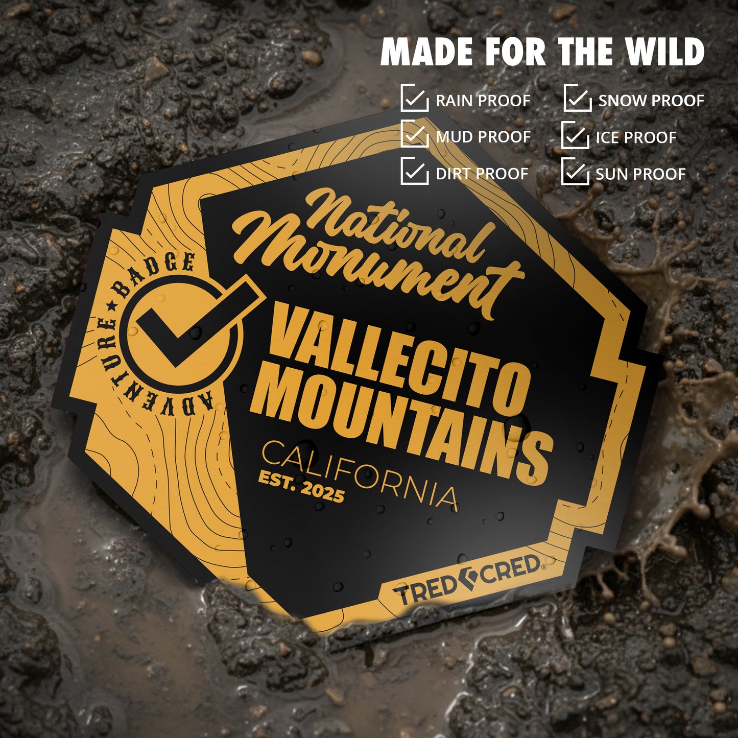 Sticker: Vallecito Mountains National Monument