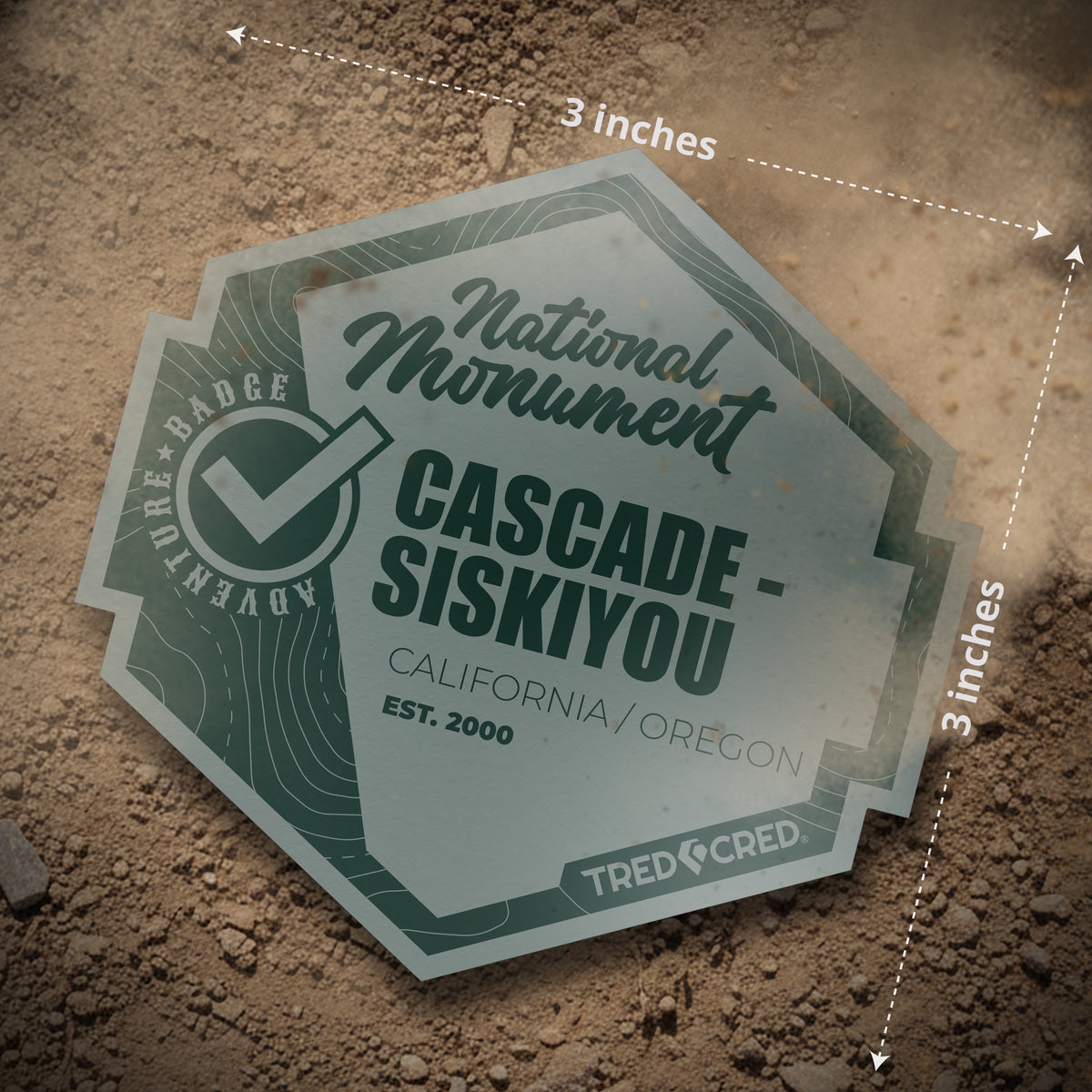 Sticker: Cascade - Siskiyou National Monument