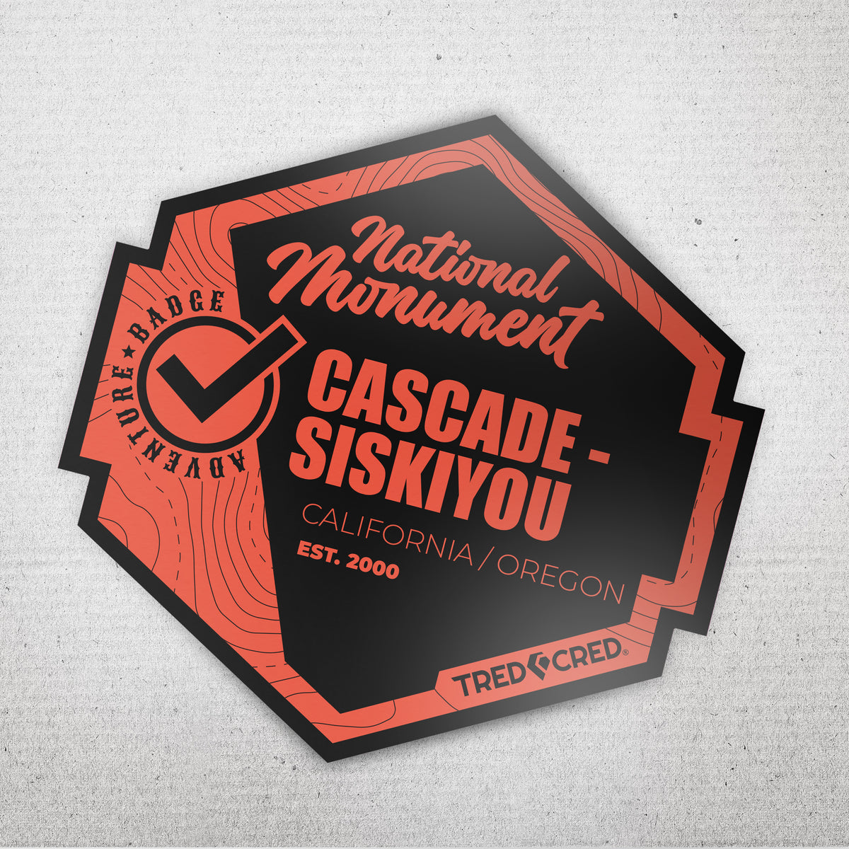 Sticker: Cascade - Siskiyou National Monument
