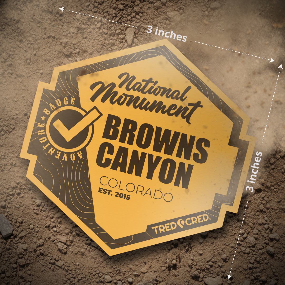 Sticker: Browns Canyon National Monument