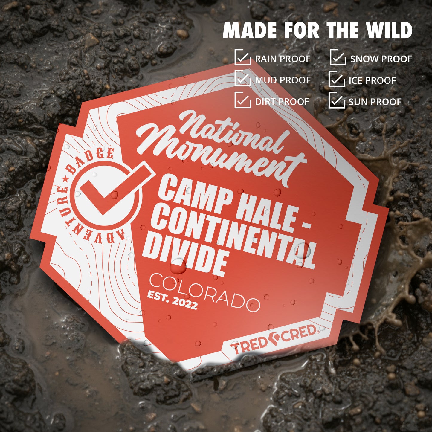 Sticker: Camp Hale - Continental Divide National Monument