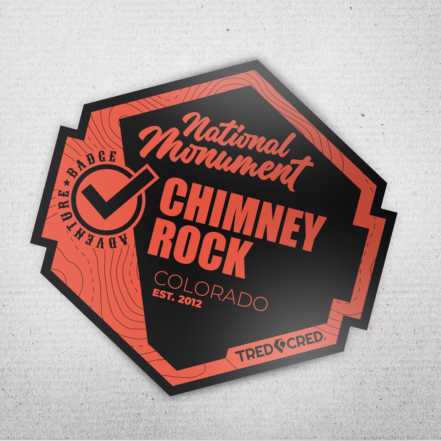 Sticker: Chimney Rock National Monument