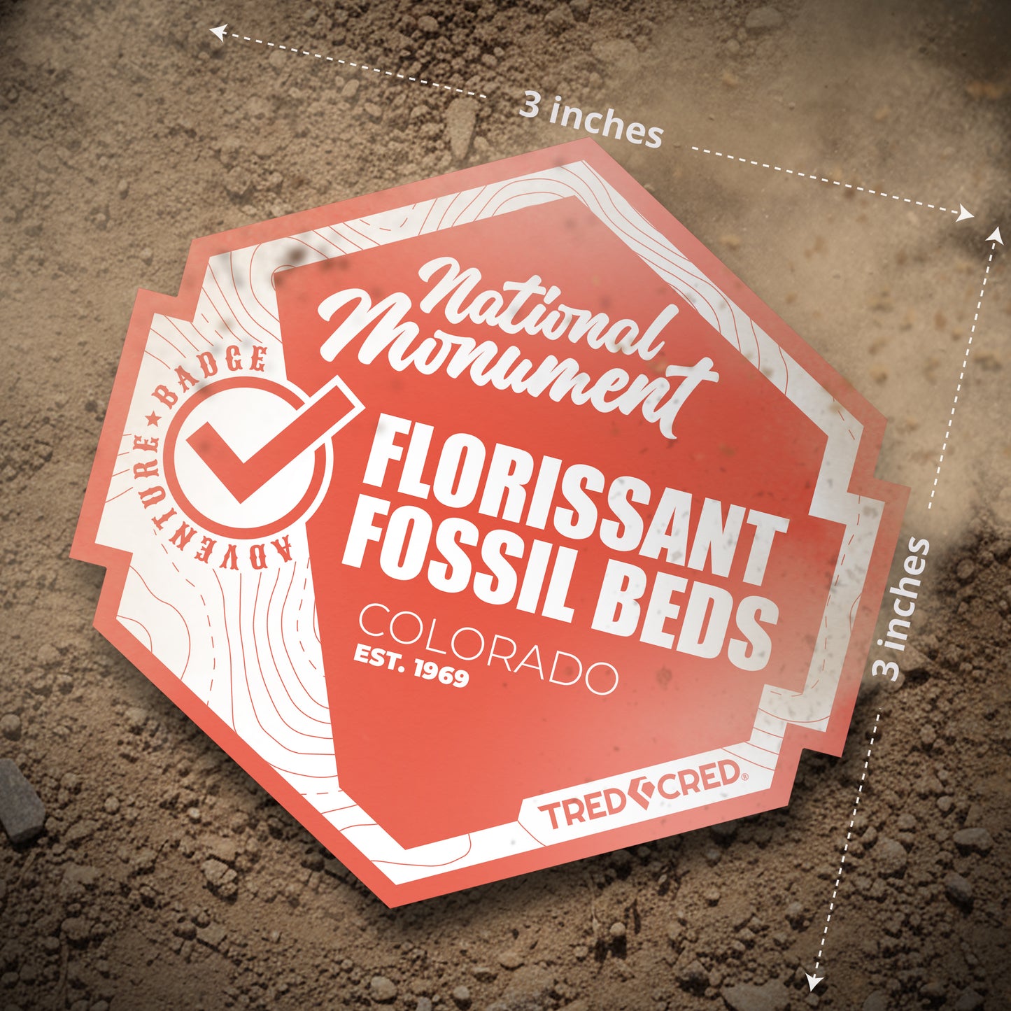 Sticker: Florissant Fossil Beds National Monument