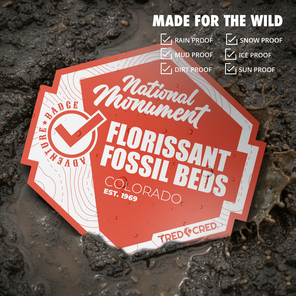 Sticker: Florissant Fossil Beds National Monument