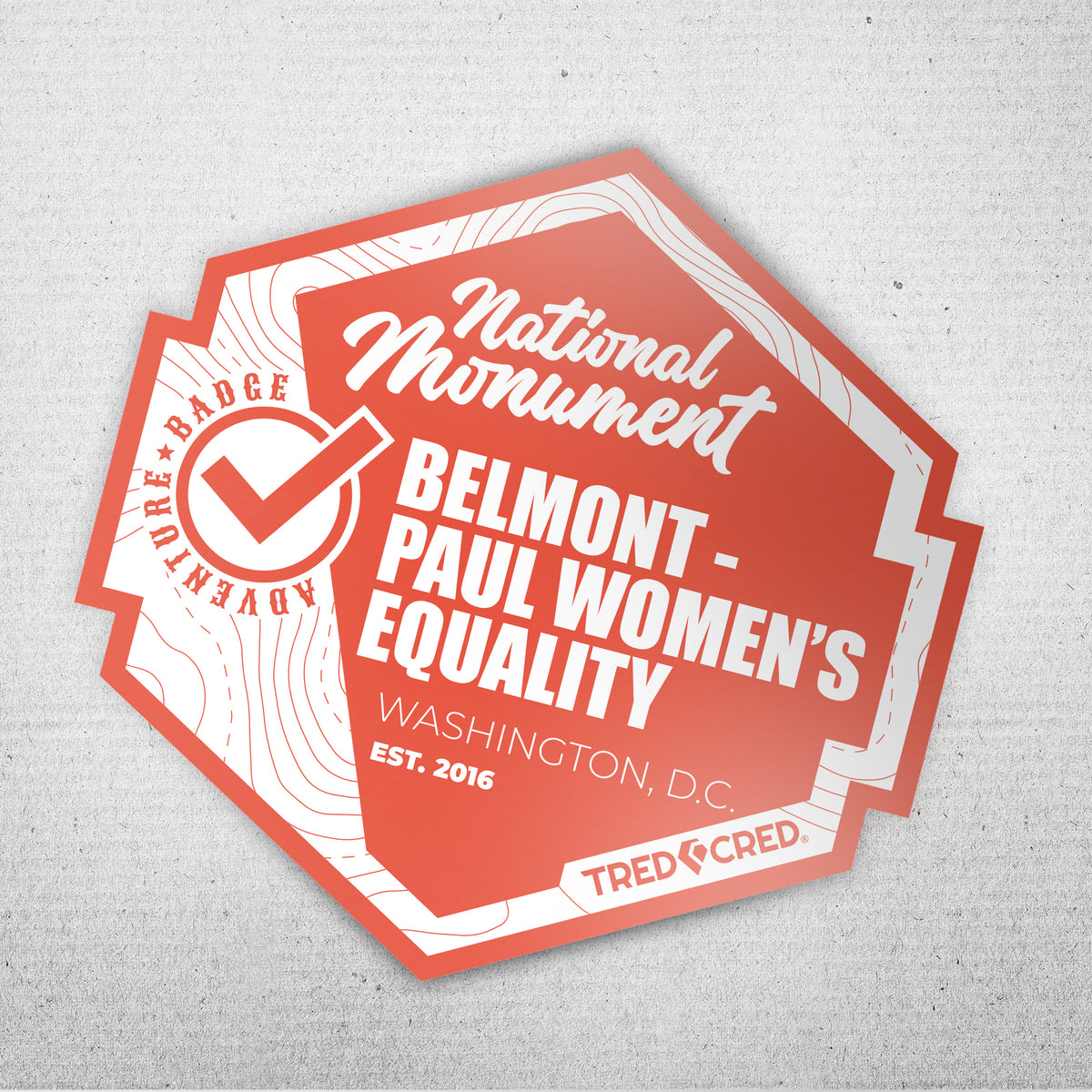 Sticker: Belmont - Paul Women's Equality National Monument
