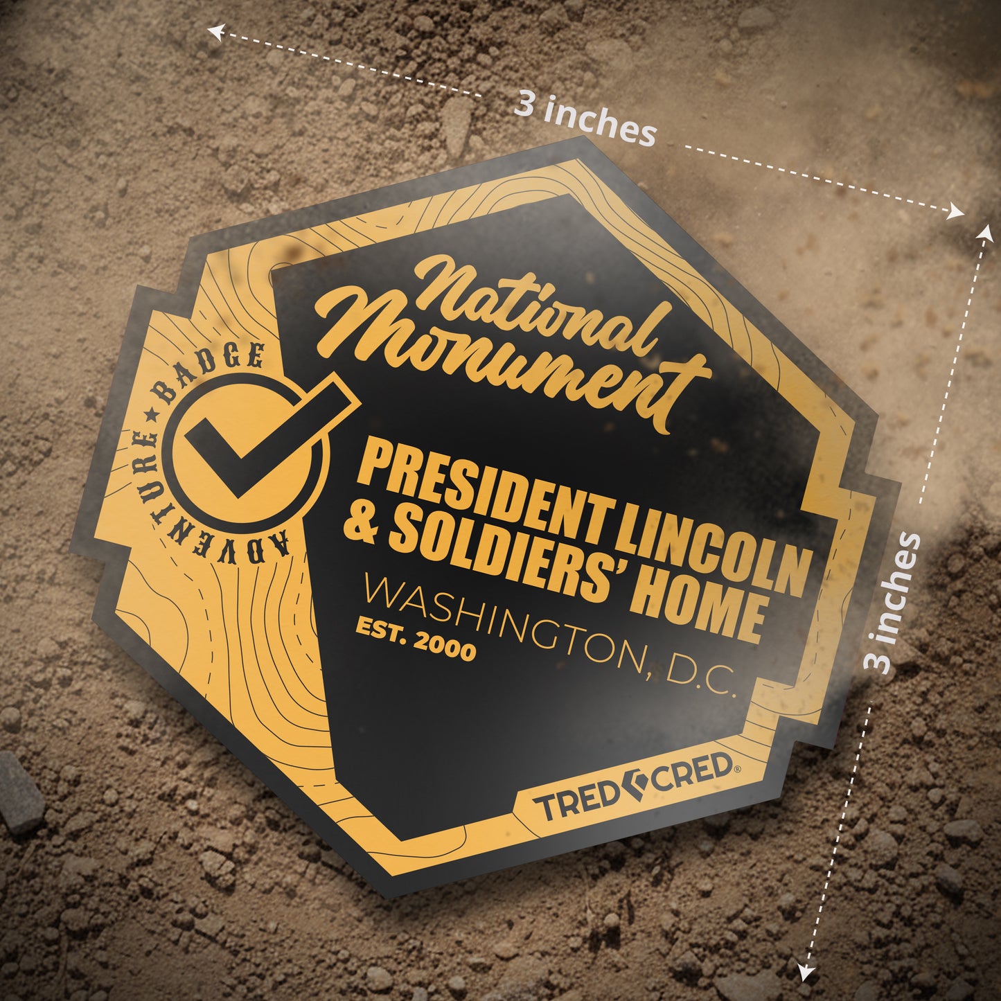 Sticker: President Lincoln & Soldiers' Home National Monument