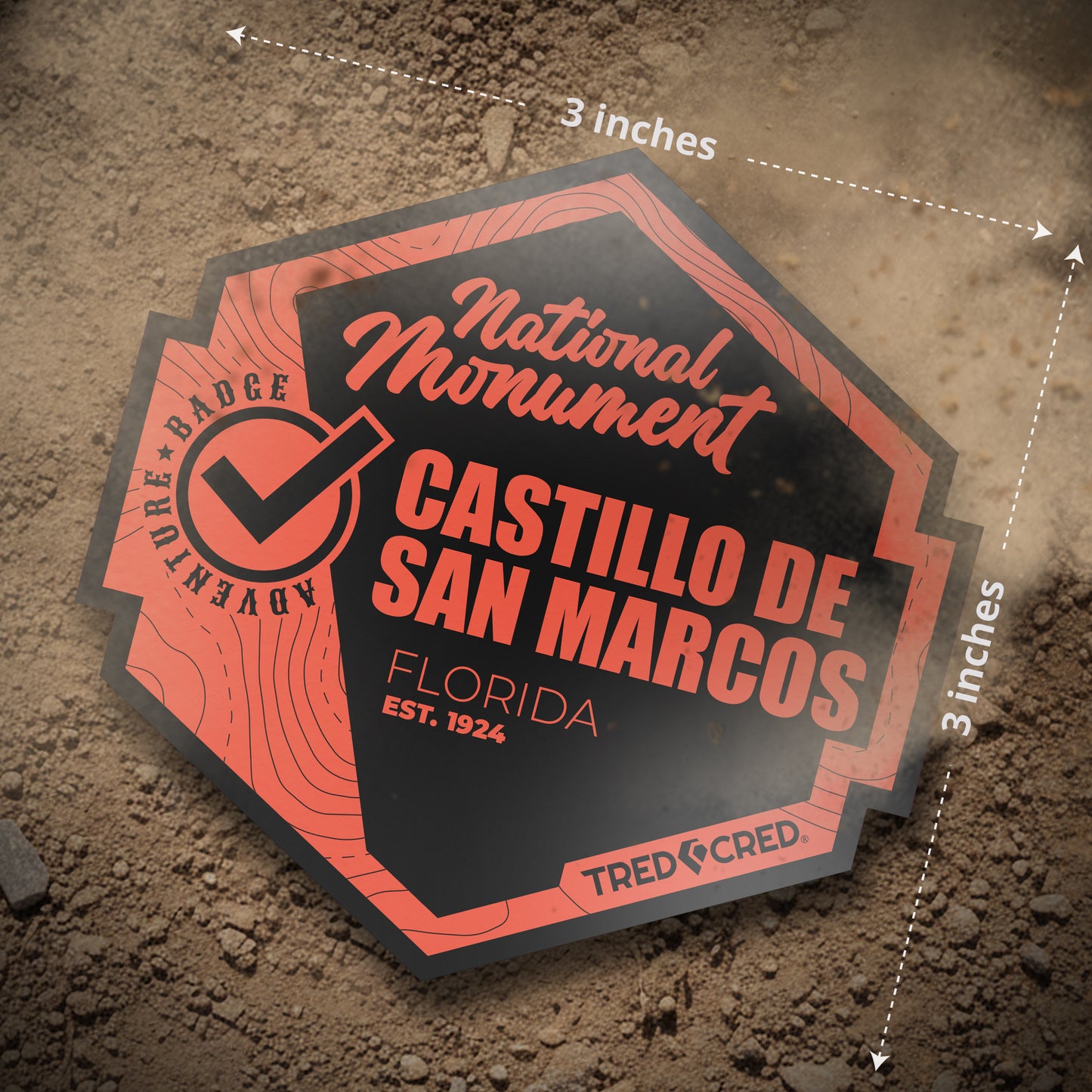 Sticker: Castillo de San Marcos National Monument