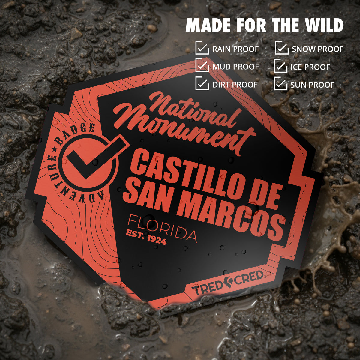 Sticker: Castillo de San Marcos National Monument