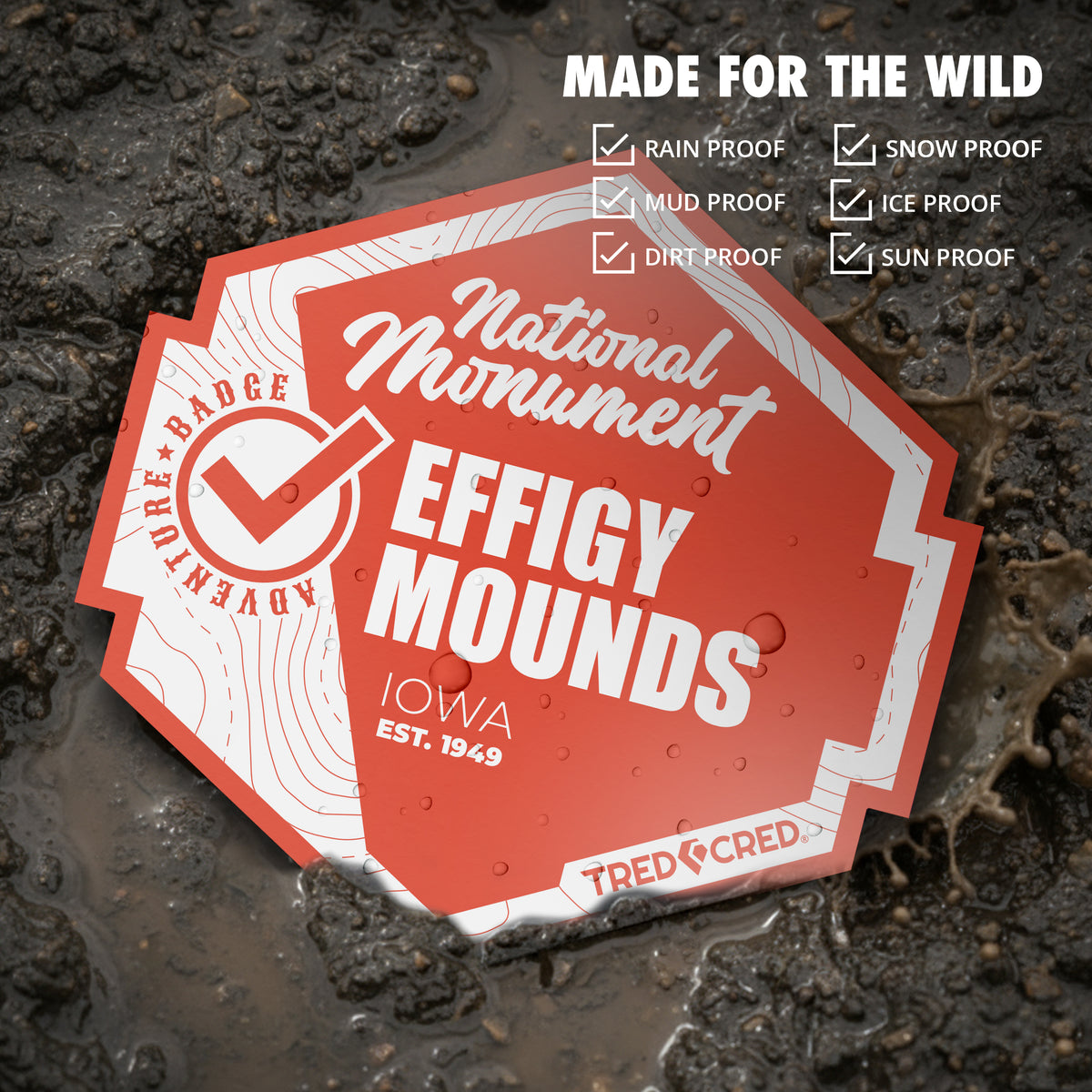 Sticker: Effigy Mounds National Monument