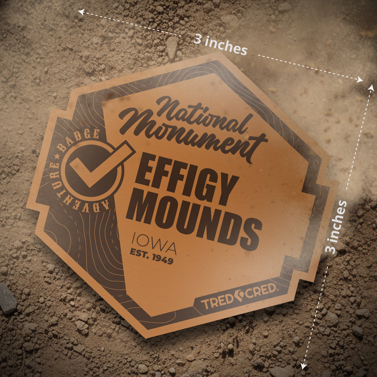 Sticker: Effigy Mounds National Monument