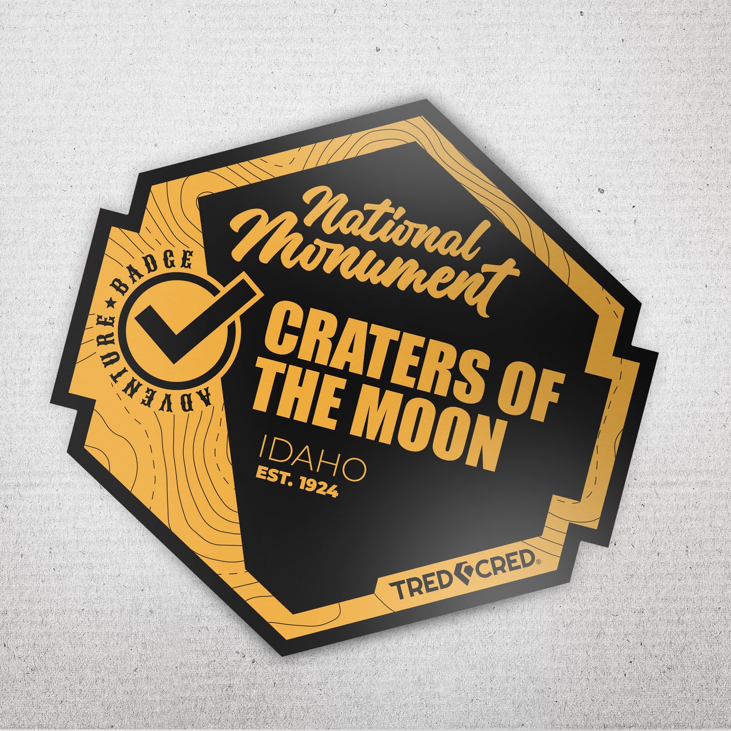 Sticker: Craters of the Moon National Monument