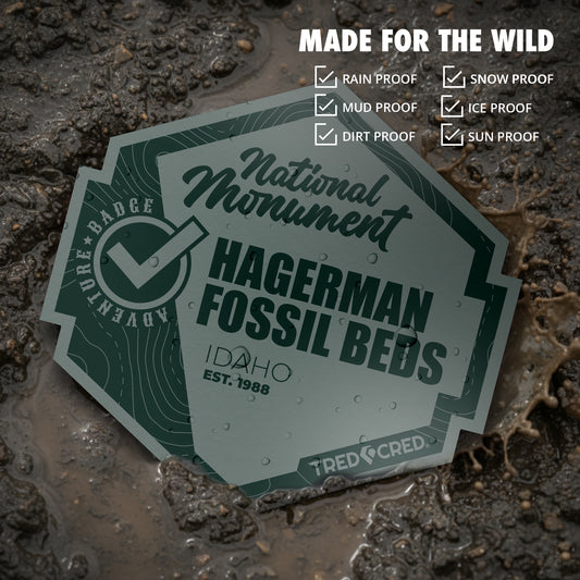 Sticker: Hagerman Fossil Beds National Monument