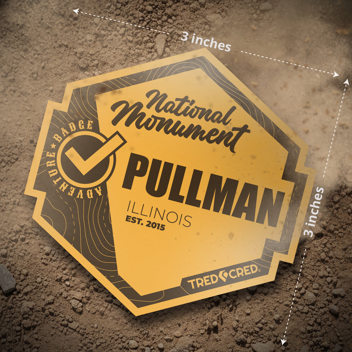 Sticker: Pullman National Monument
