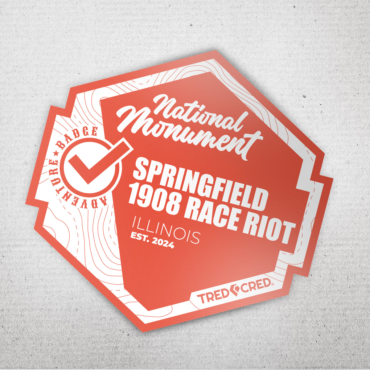 Sticker: Springfield 1908 Race Riot National Monument
