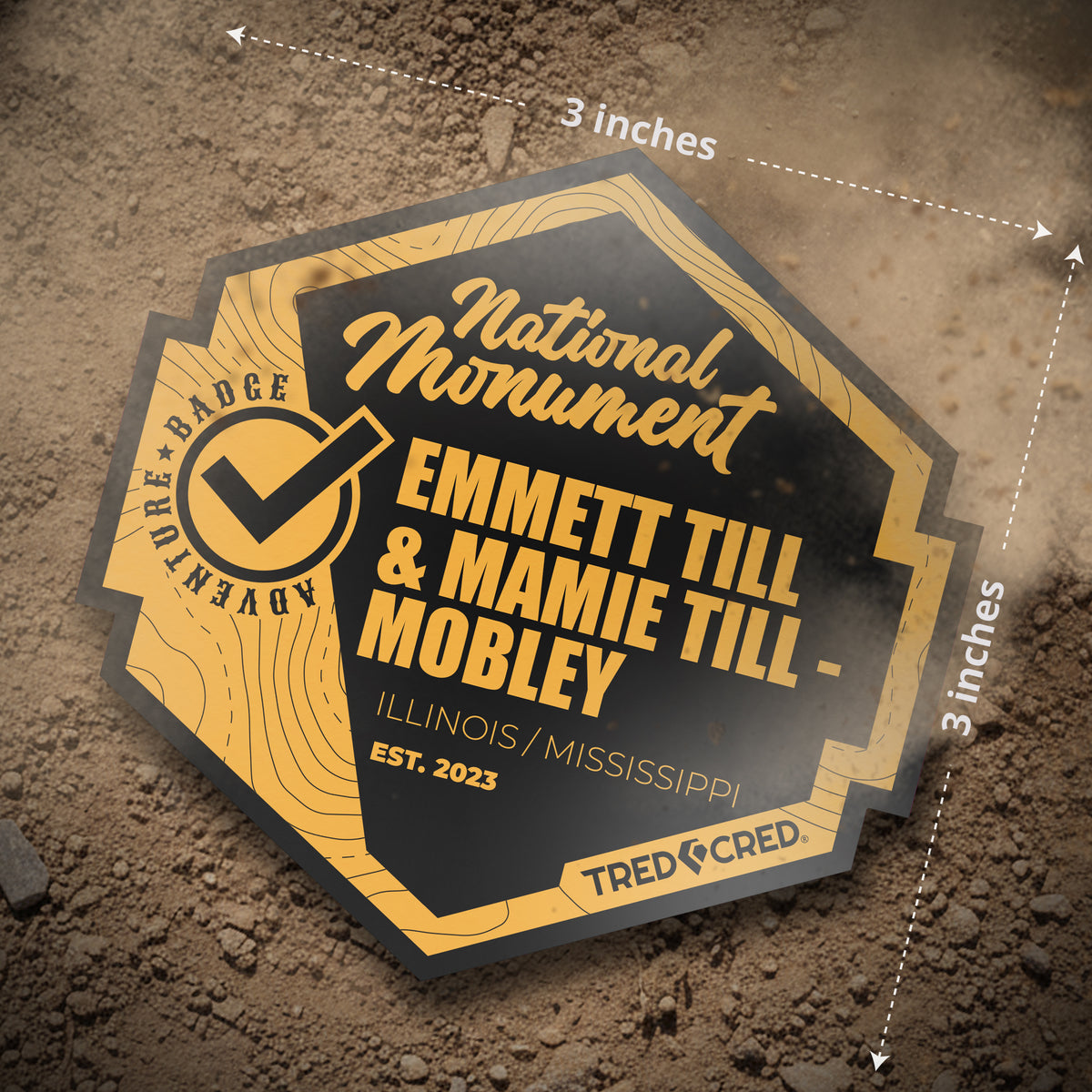 Sticker: Emmett Till & Mamie Till-Mobley National Monument