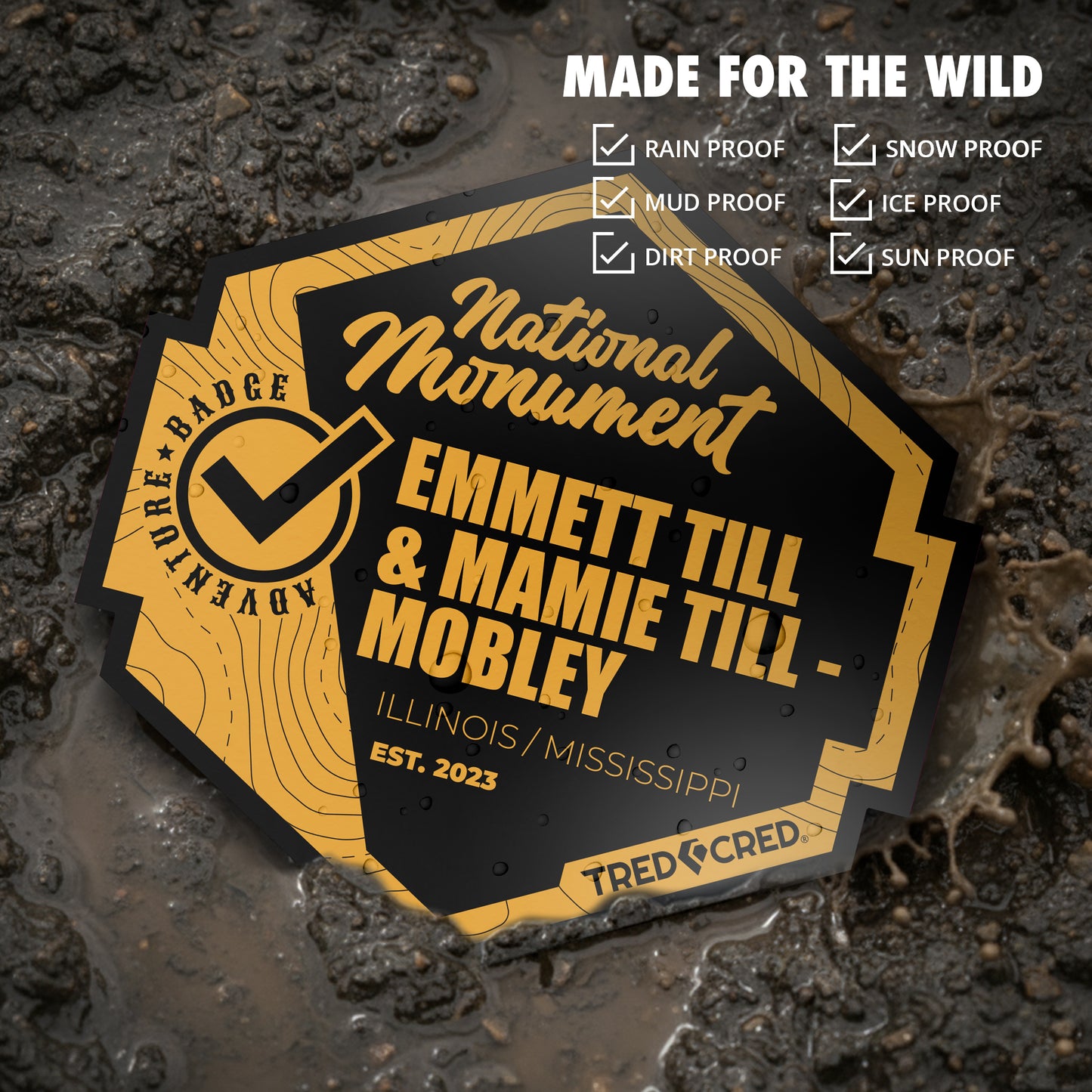 Sticker: Emmett Till & Mamie Till-Mobley National Monument