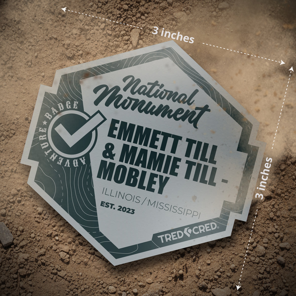 Sticker: Emmett Till & Mamie Till-Mobley National Monument