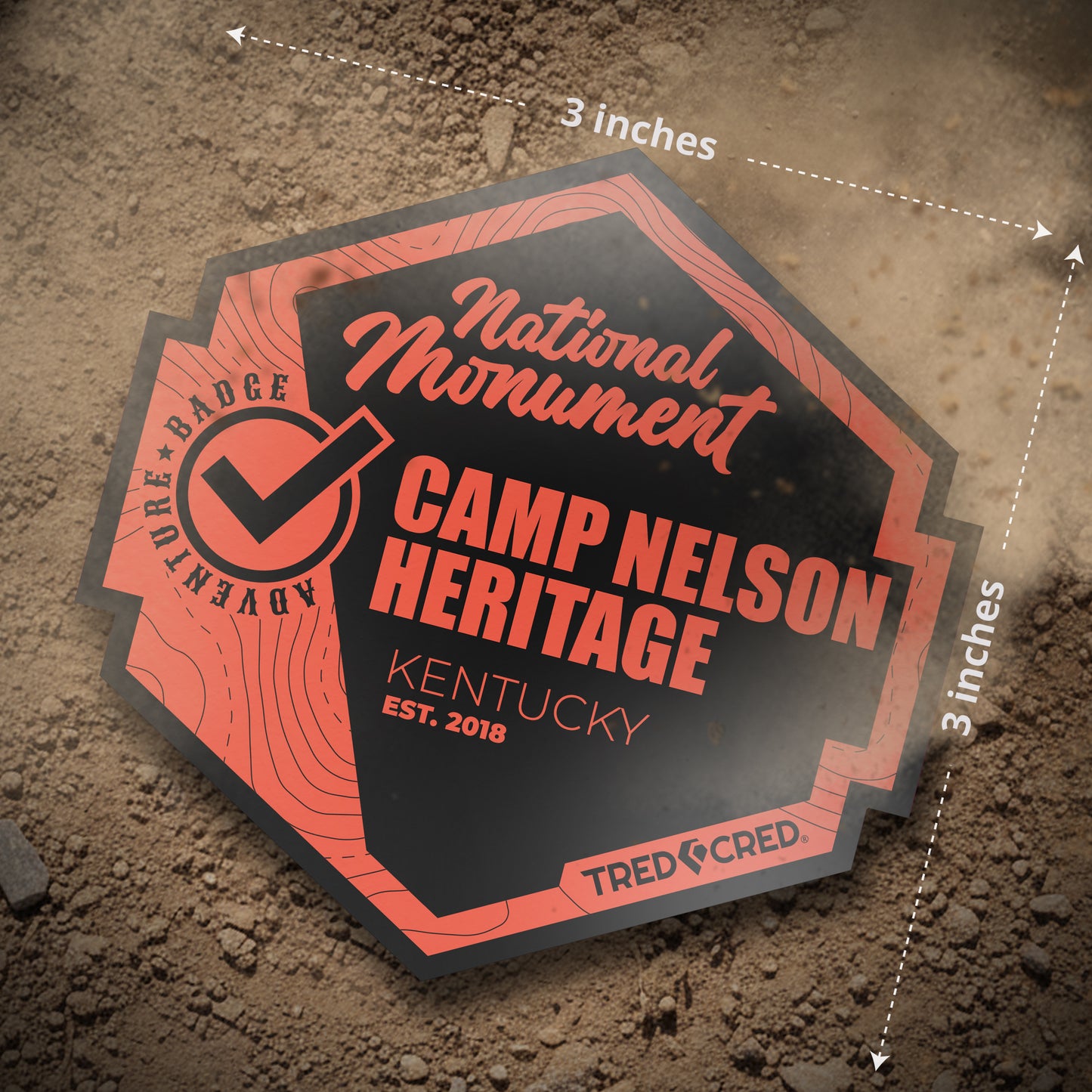 Sticker: Camp Nelson Heritage National Monument