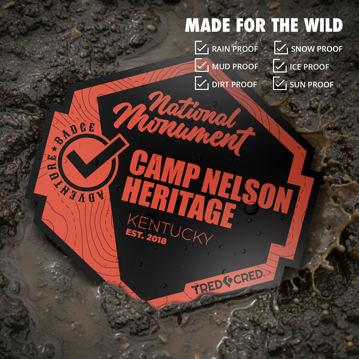 Sticker: Camp Nelson Heritage National Monument