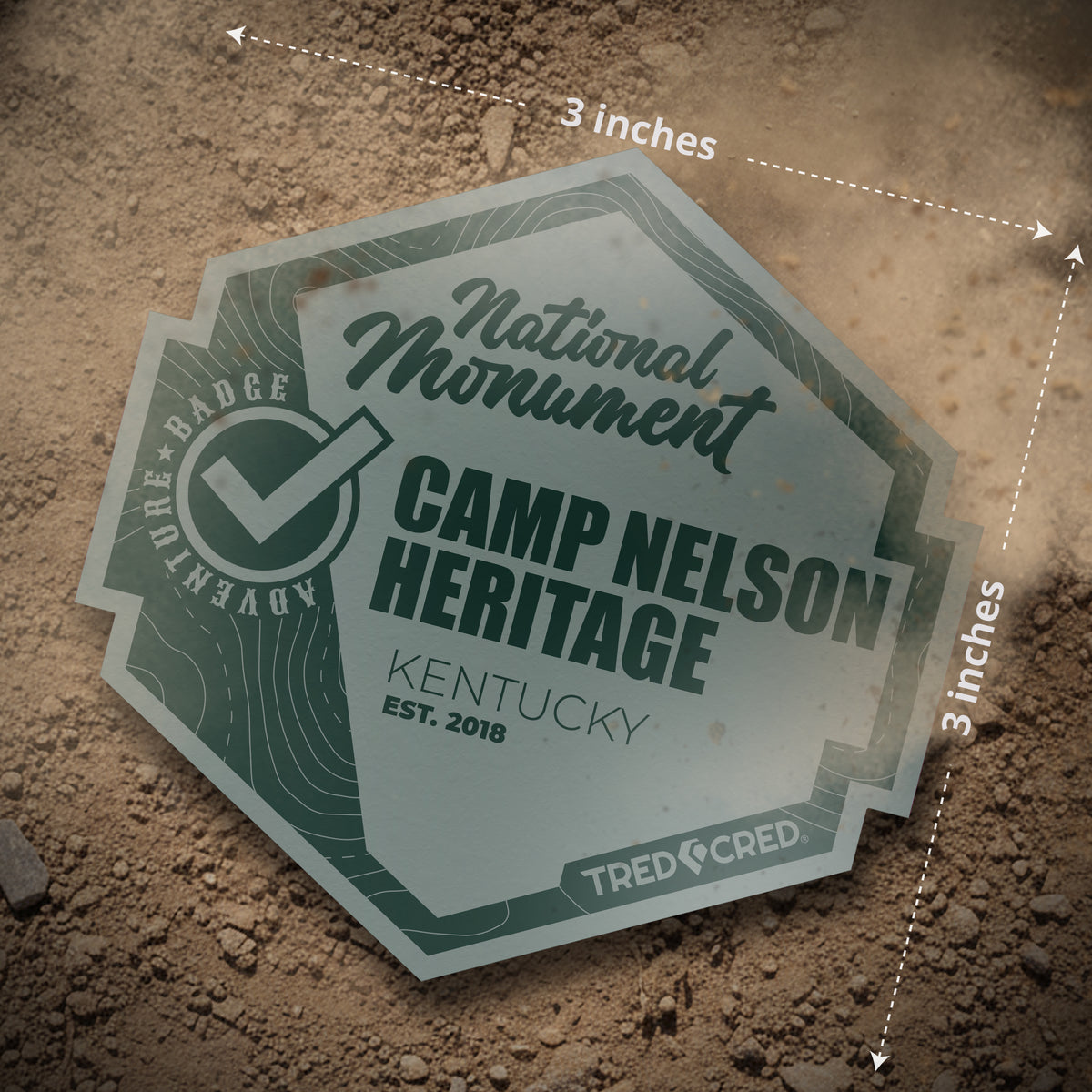 Sticker: Camp Nelson Heritage National Monument