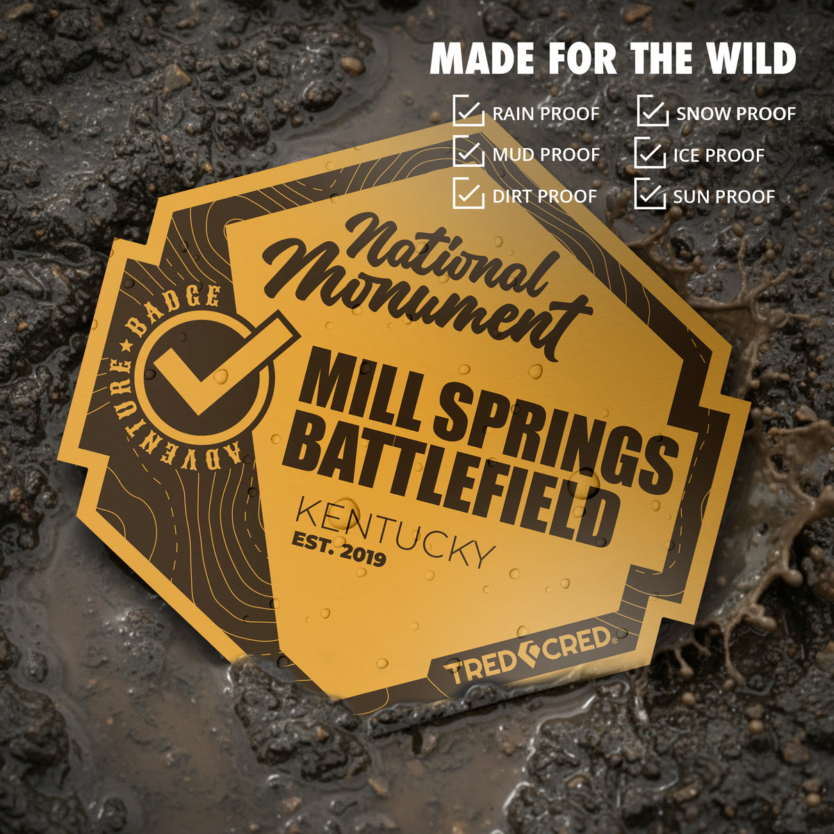 Sticker: Mill Springs Battlefield National Monument